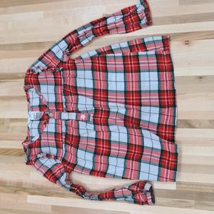 Carter's Plaid Long Sleeve Shirt 4T